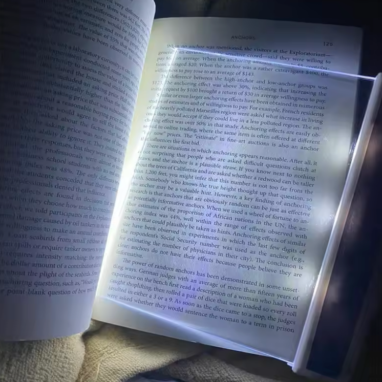 Livre lumière "Douceur des yeux" x 1 (batterie)