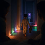 Chemin de lumière - Aurore boréale - La boutique Arc-en-Nuit